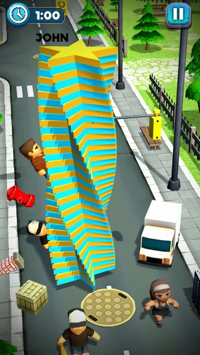 Big Big Stacker Superhero Game Screenshots