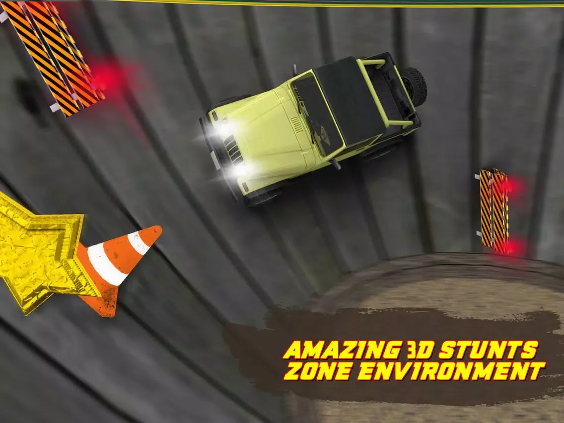 Capturas de tela do Extreme Well Death Stunt Car iPad 