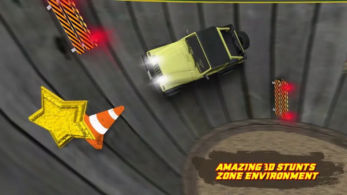 Capturas de tela do Extreme Well Death Stunt Car