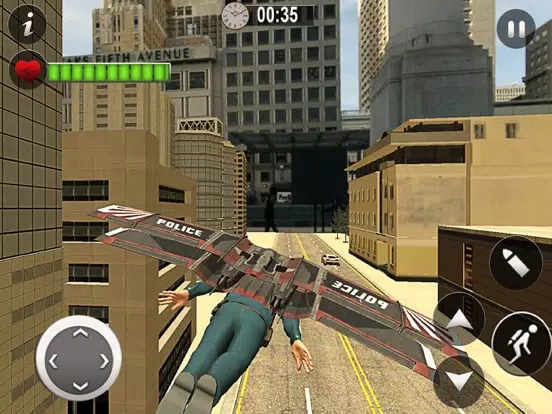 Tangkapan skrin Futuristic Jetpack Battle Sim iPad 