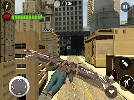 Ảnh chụp màn hình của Futuristic Jetpack Battle Sim iPad 
