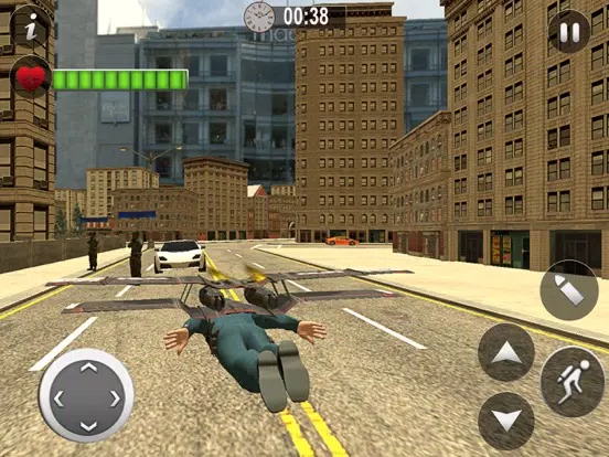 Tangkapan skrin Futuristic Jetpack Battle Sim iPad 