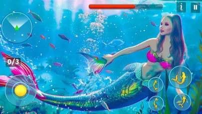 Capturas de pantalla de Princess Mermaid Simulator 3D