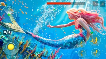 Capturas de pantalla de Princess Mermaid Simulator 3D