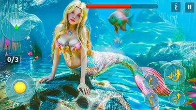 Capturas de pantalla de Princess Mermaid Simulator 3D