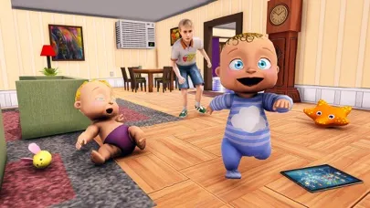 Twin Babysitter Daycare Sim 3D应用截图