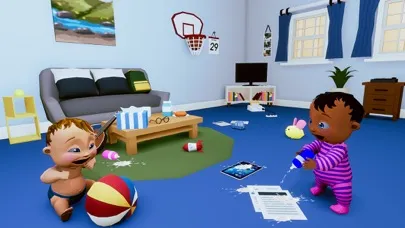 Twin Babysitter Daycare Sim 3D应用截图