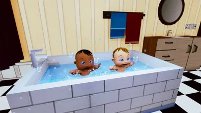 Twin Babysitter Daycare Sim 3D应用截图