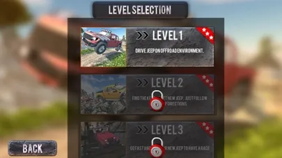 Ảnh chụp màn hình của Offroad Jeep Simulator 2021