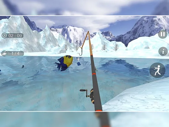 Capturas de tela do Fishing Simulator clash games iPad 