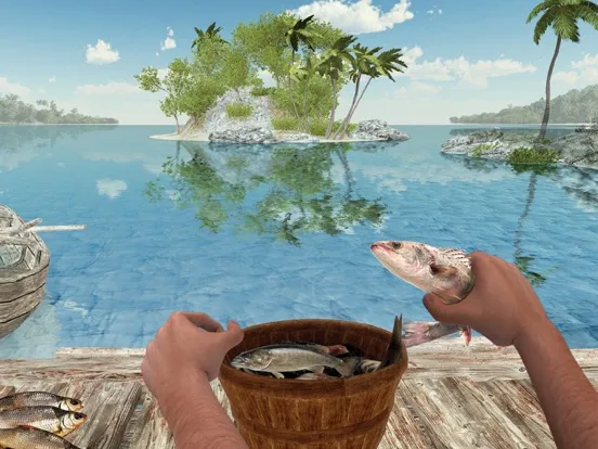 Capturas de tela do Fishing Simulator clash games iPad 