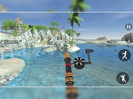 Capturas de tela do Fishing Simulator clash games iPad 