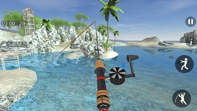Capturas de tela do Fishing Simulator clash games