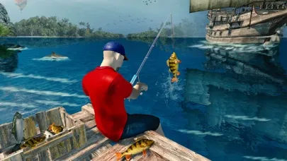 Capturas de tela do Fishing Simulator clash games