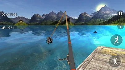 Capturas de tela do Fishing Simulator clash games