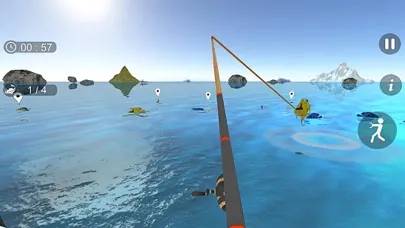 Capturas de tela do Fishing Simulator clash games