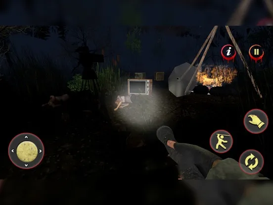 Tangkapan layar The Widow: Scary Horror Forest iPad 