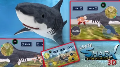 White Shark Simulator 3D Screenshots