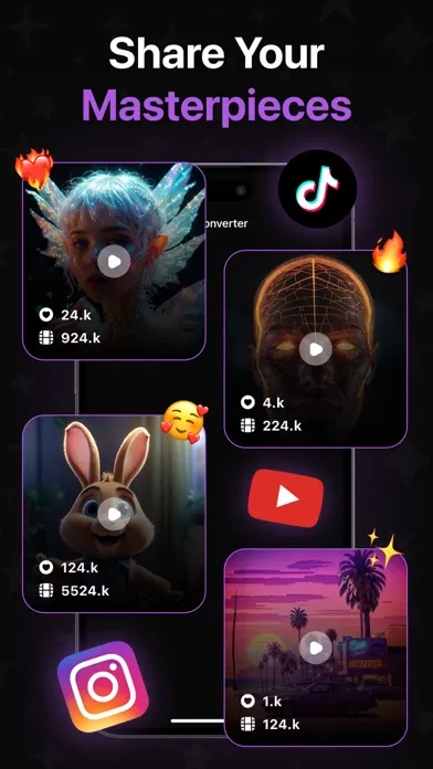 Photo Animator & Text to Video Screenshots