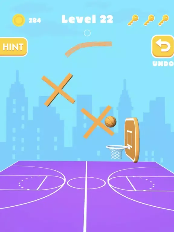 Скриншоты Hyper Dunk 3D iPad 