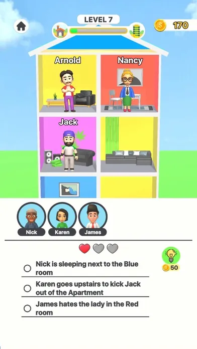Gossip Town - Logic Puzzles! Screenshots