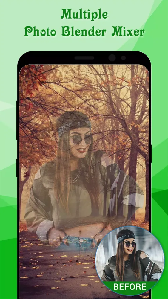 Скриншоты Photo Blender Mixer Effect