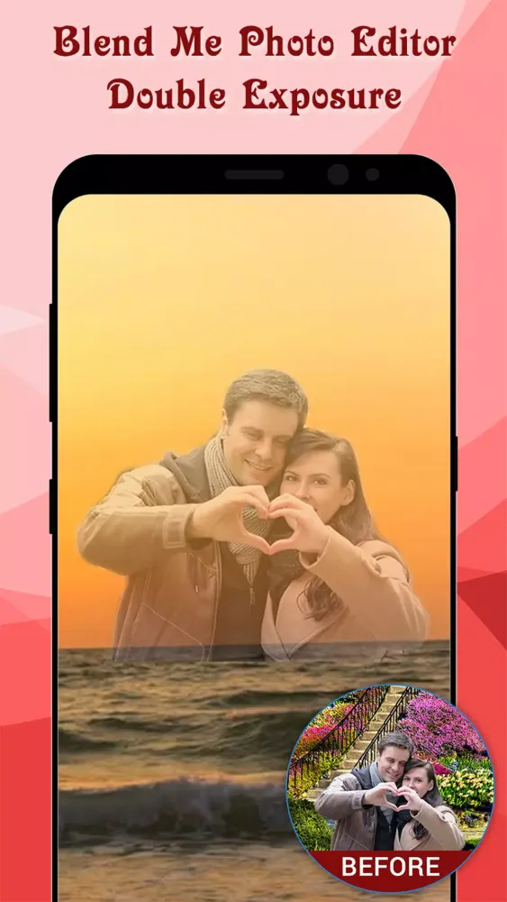 Скриншоты Photo Blender Mixer Effect