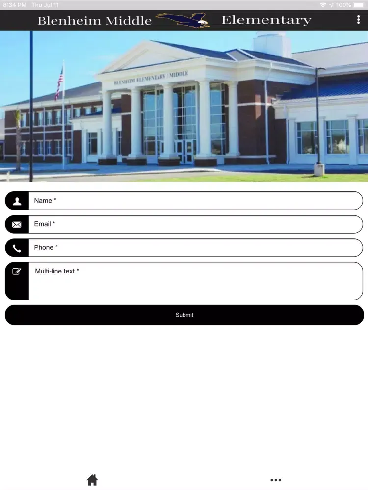 Blenheim Elementary Middle iPad 应用截图
