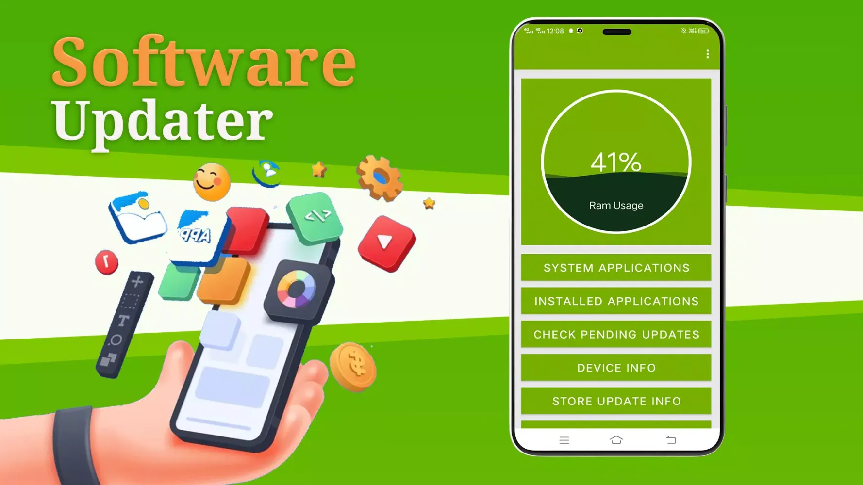 Update Software/Apk Installer Screenshots