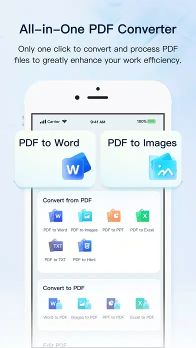 PDF conversion assistant 스크린샷