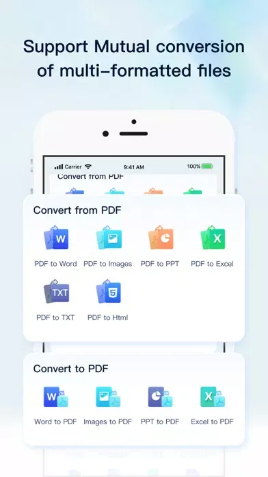 PDF conversion assistant 스크린샷
