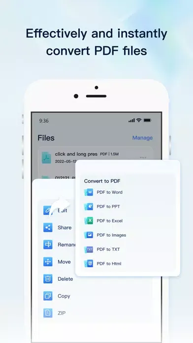 PDF conversion assistant 스크린샷