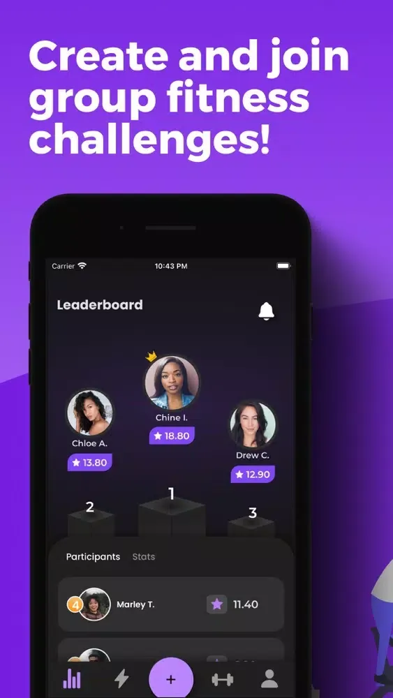 GymBuddy: Fitness Challenges Screenshots