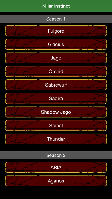 Capturas de tela do Mini Guide for Killer Instinct Edition