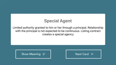 Screenshot di Real Estate Vocabulary Cards
