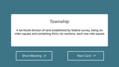 Screenshot di Real Estate Vocabulary Cards