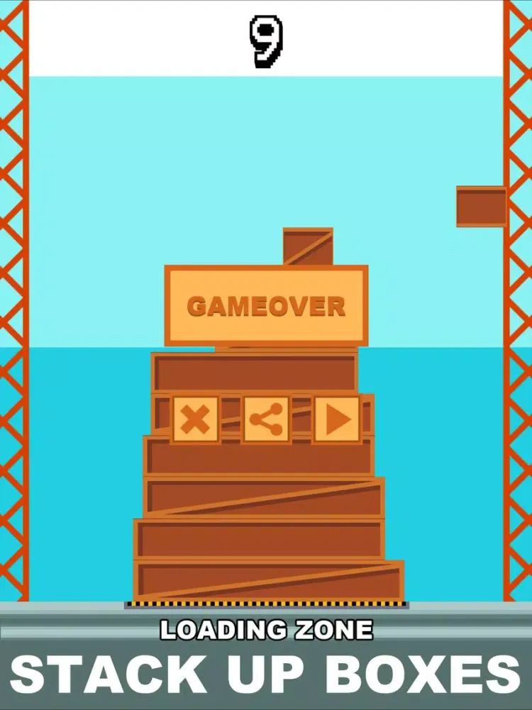 Box Stacker Game iPad  Screenshots