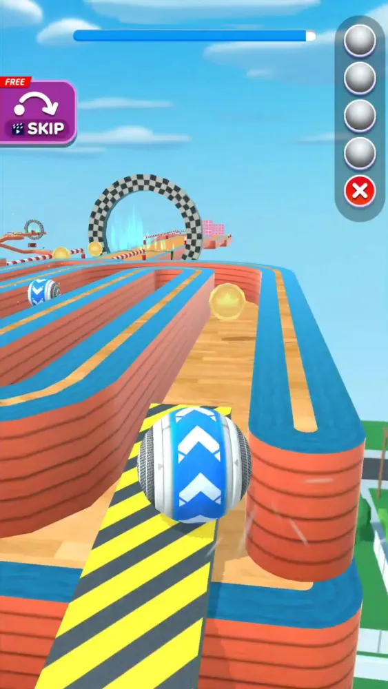 Ảnh chụp màn hình của City Rolling Ball: Ball Games