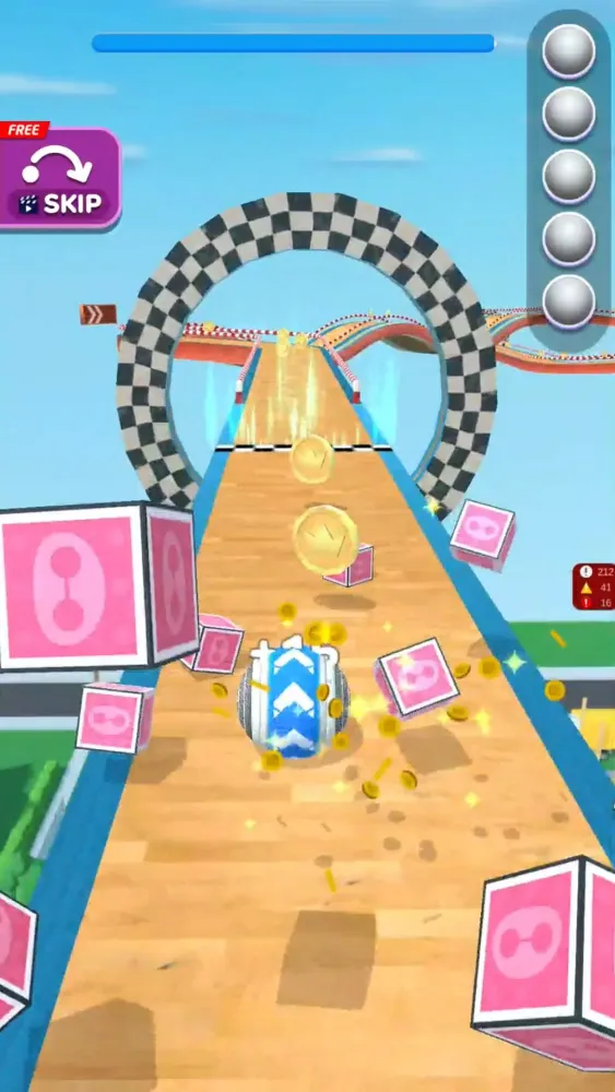Ảnh chụp màn hình của City Rolling Ball: Ball Games