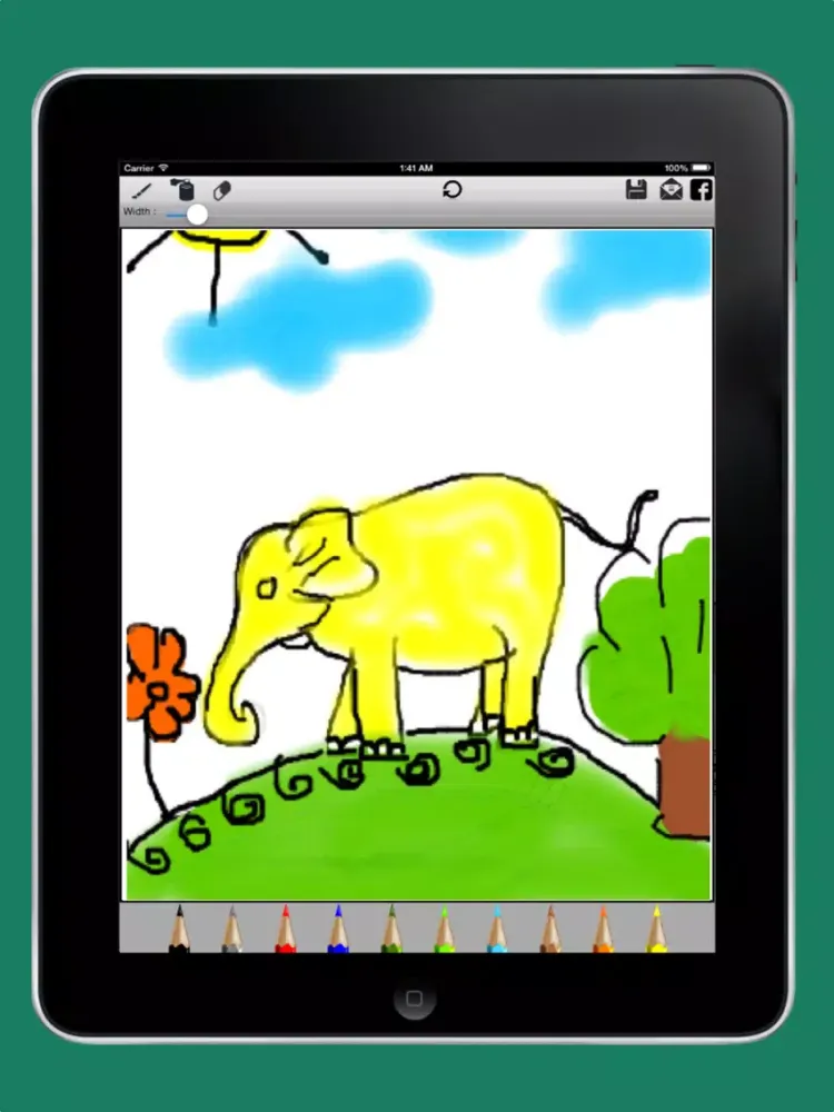 kNox Sketch Book iPad  Screenshots