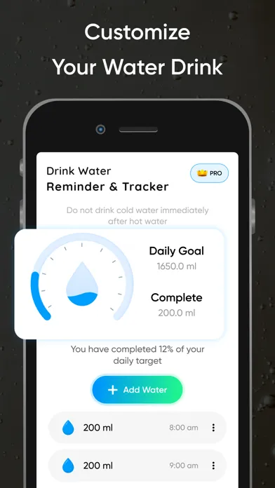 Drink Water Tracker Daily应用截图