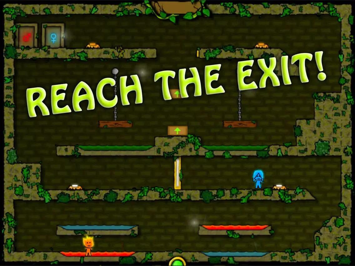 Fireboy & Watergirl 2 - The Forest Temple iPad  سکرین شاٹس