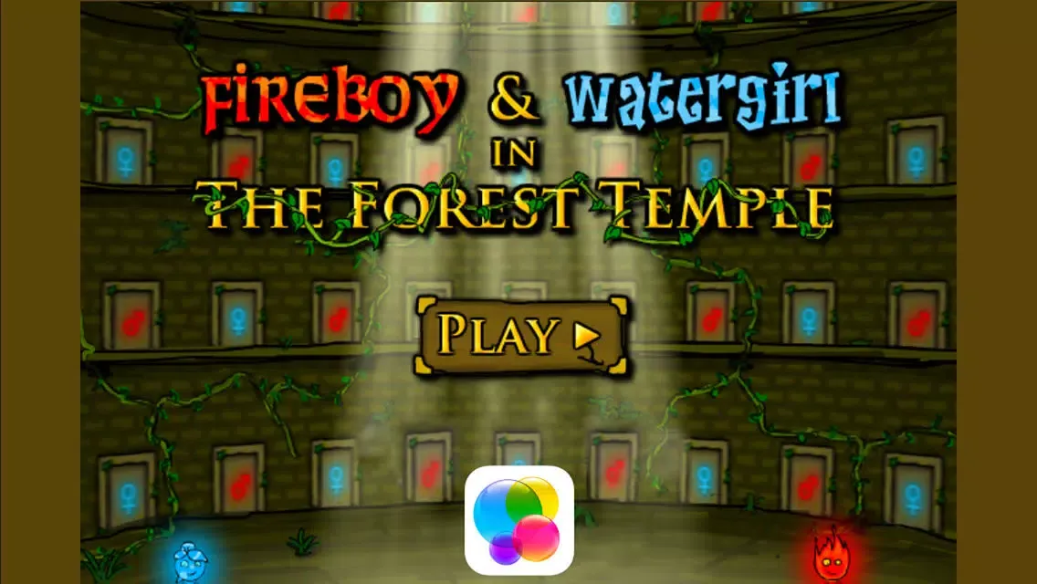 Fireboy & Watergirl 2 - The Forest Temple سکرین شاٹس