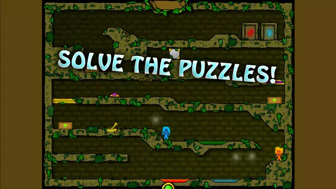 Fireboy & Watergirl 2 - The Forest Temple سکرین شاٹس