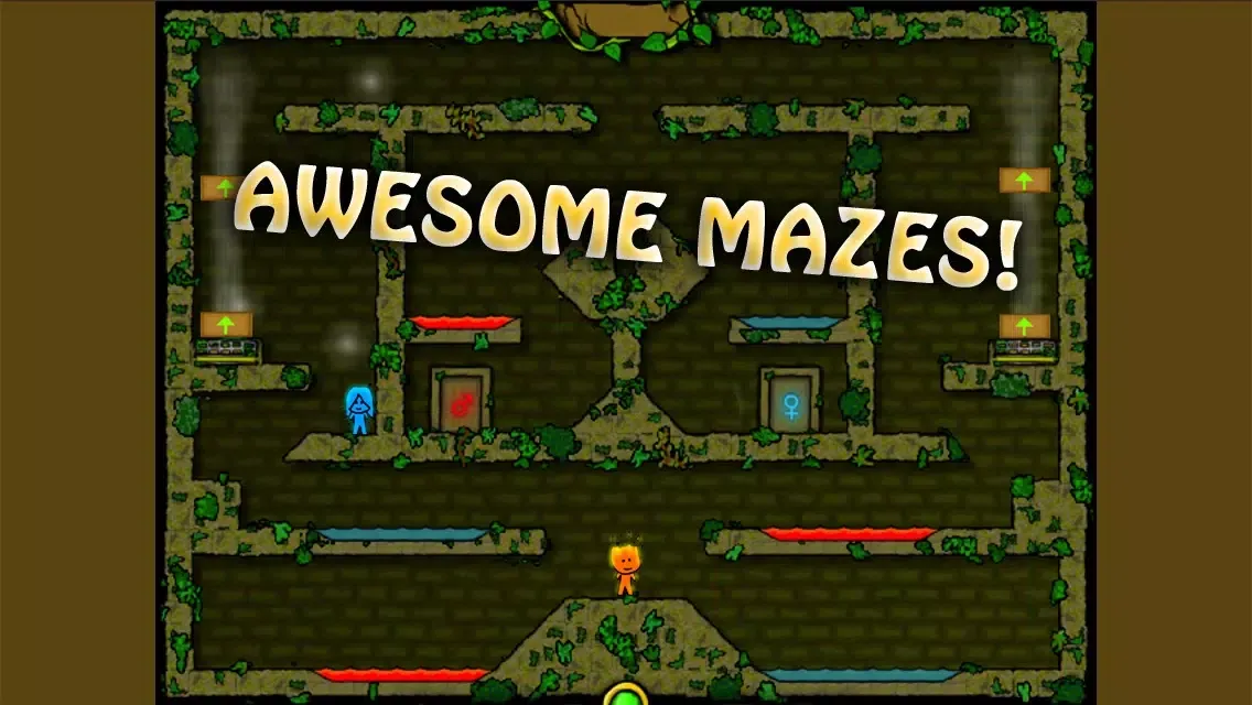 Fireboy & Watergirl 2 - The Forest Temple سکرین شاٹس