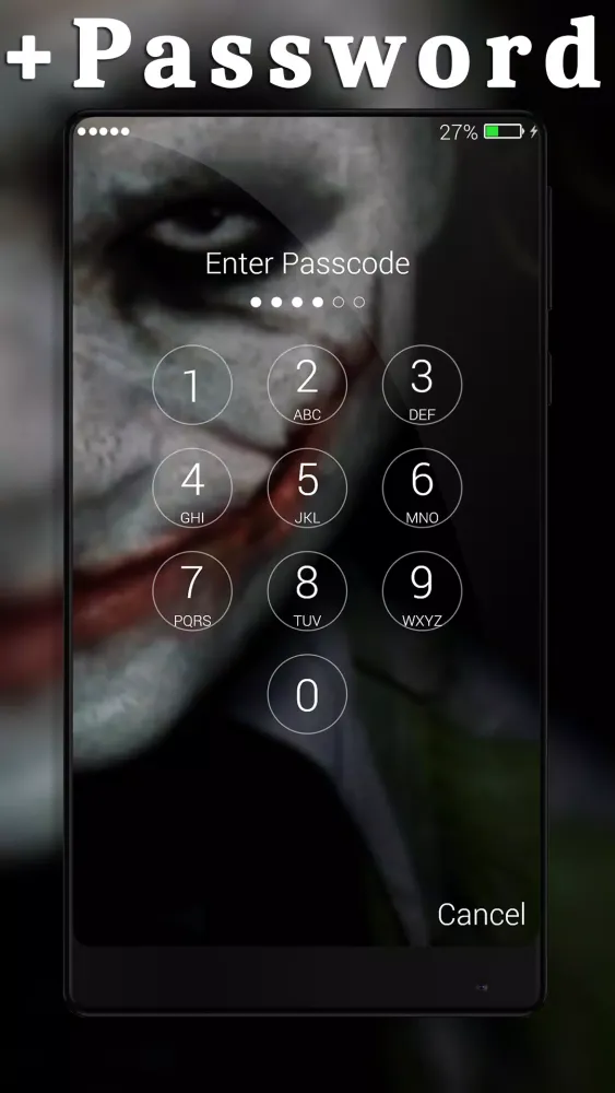 Joker Keyboard Lock Screen Screenshots
