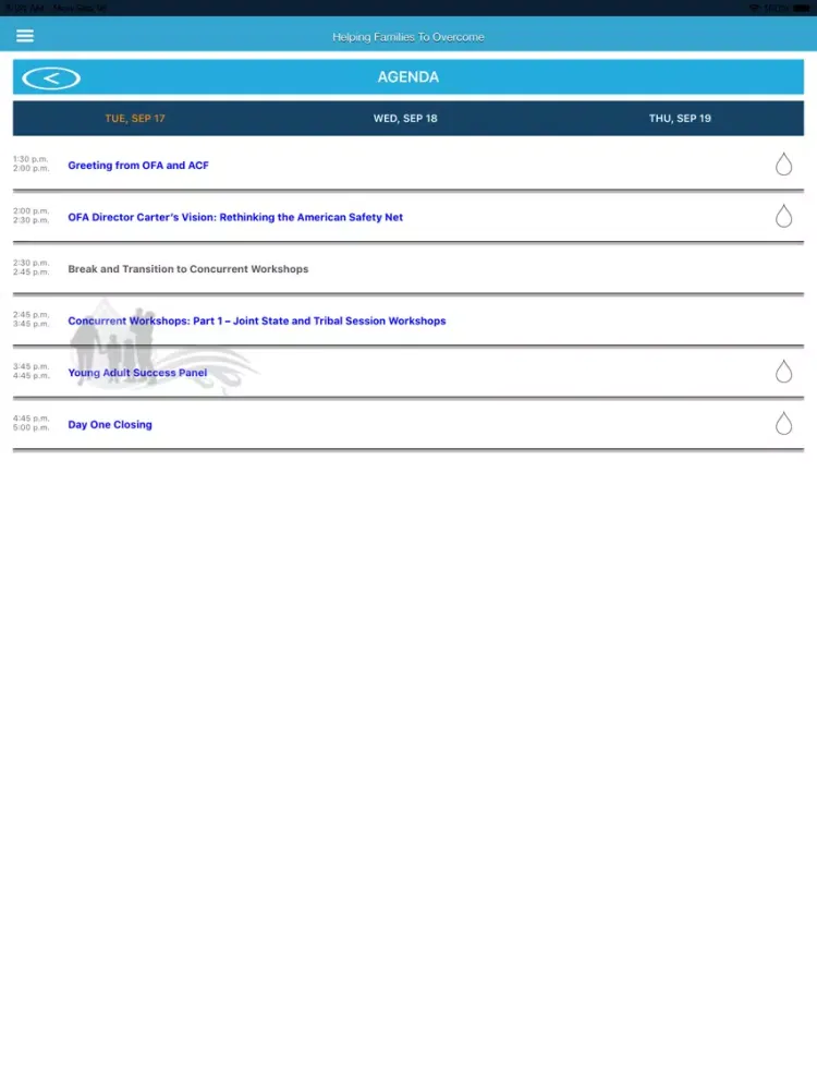 OFA TANF 2019 iPad  سکرین شاٹس