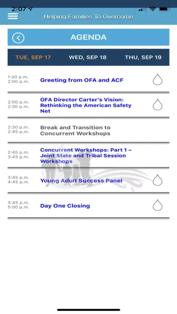 OFA TANF 2019 سکرین شاٹس