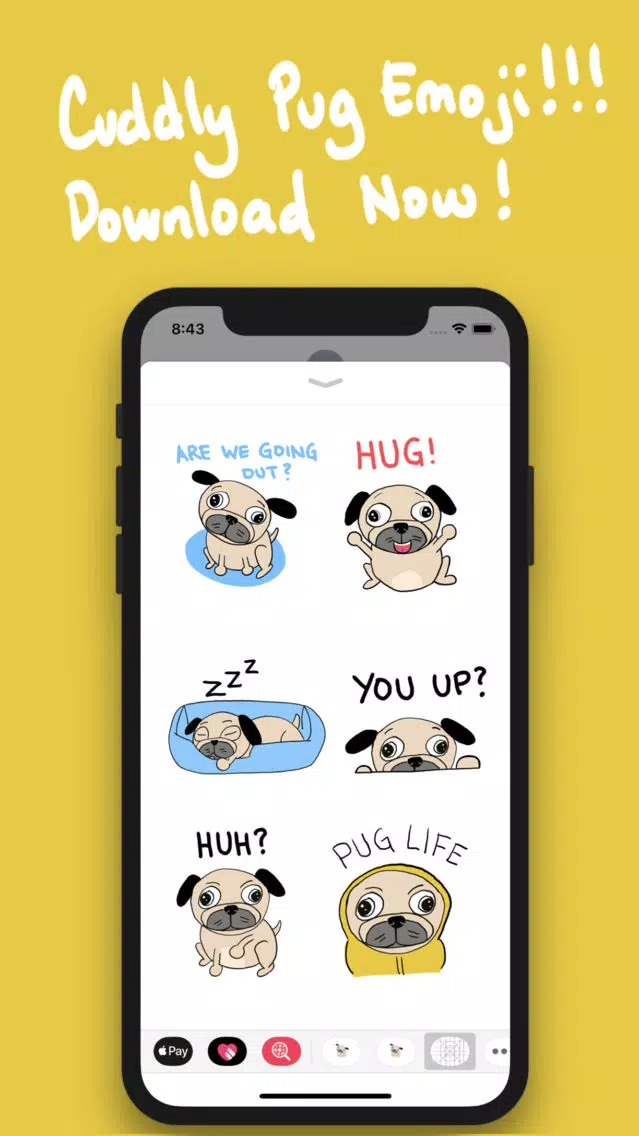 Tangkapan layar Cuddly Pug