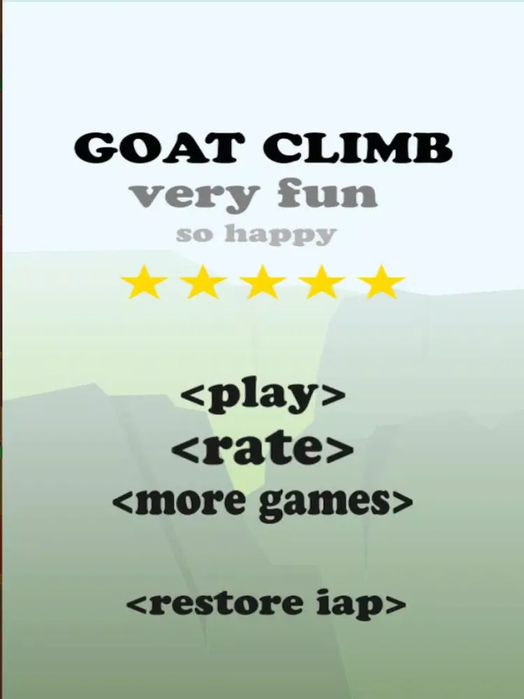 تصاویر Goat Climb - Endless Fun Wall Climber from the makers of Growing Pug iPad 